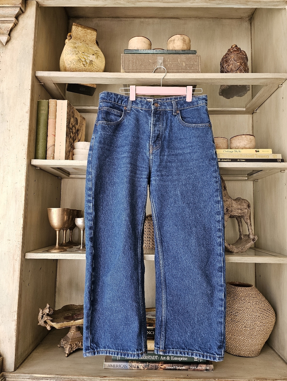 Free People | WE THE FREE Deep Trance Cropped Boyfriend Barrel Leg - Picture 5 of 14